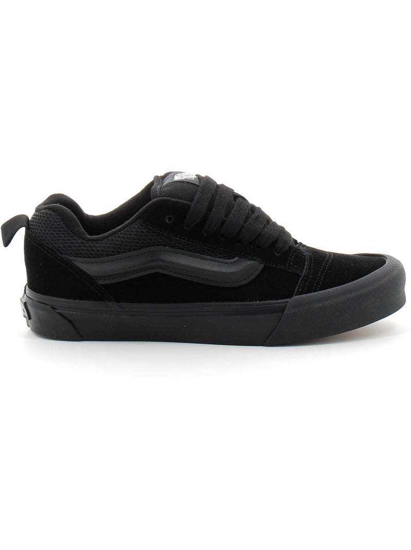 Baskets en Cuir et Suede Vans Noir - Kiabi