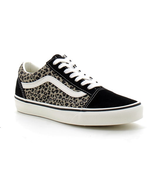 Baskets en Cuir et Suede Vans - Kiabi