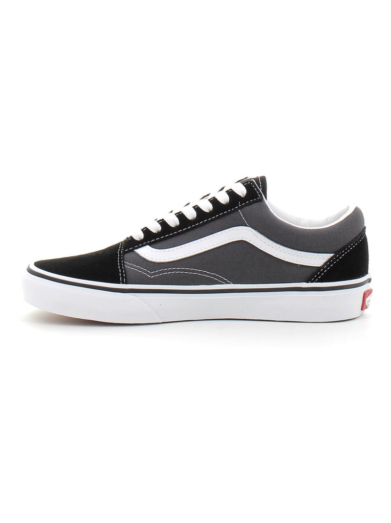 Baskets en Cuir et Suede Vans Noir - Kiabi