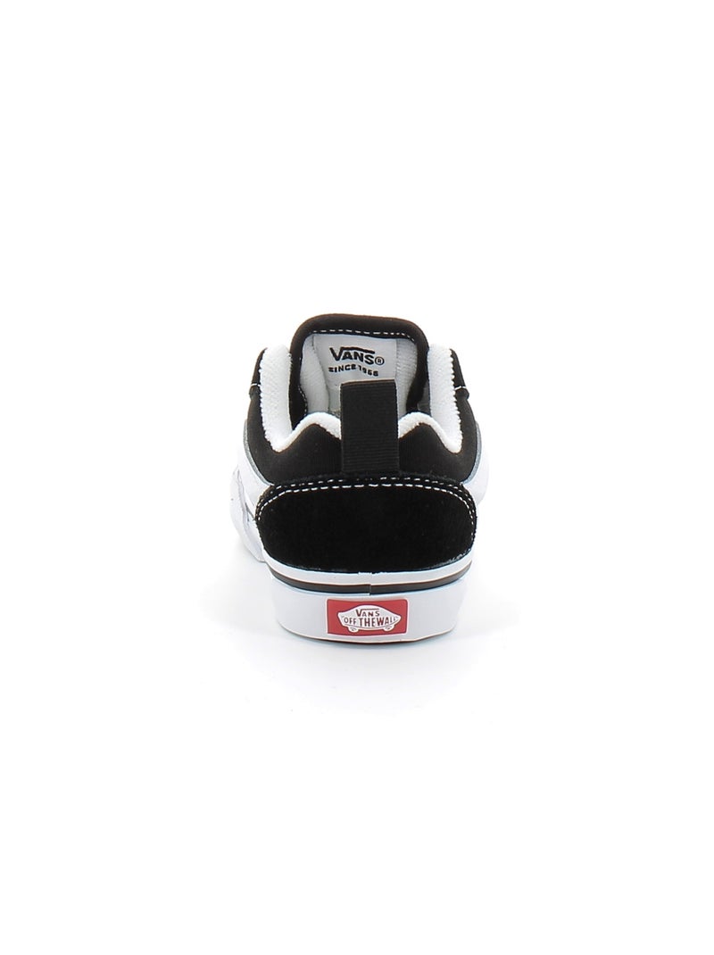 Baskets en Cuir et Suede Vans Noir - Kiabi