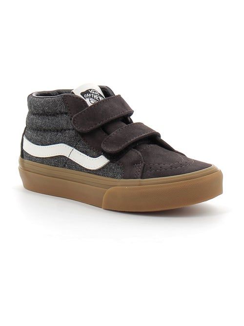 Baskets en Cuir et Suede Vans - Kiabi