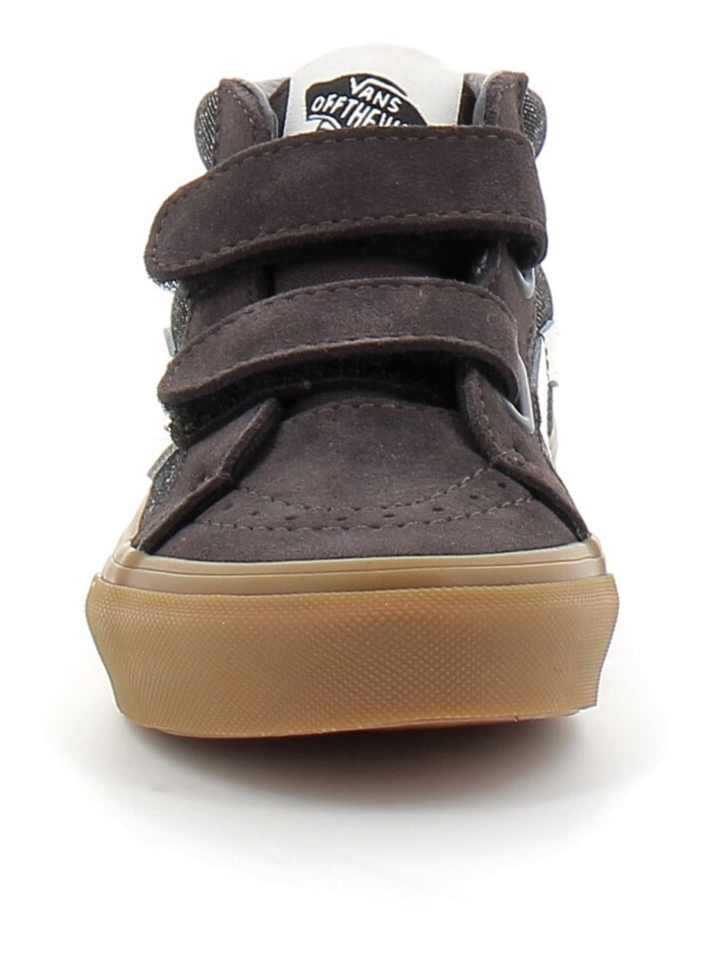 Baskets en Cuir et Suede Vans Noir - Kiabi
