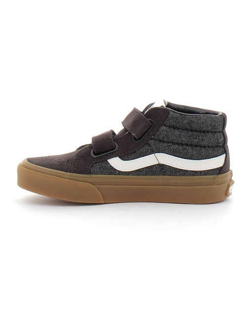 Baskets en Cuir et Suede Vans - Kiabi