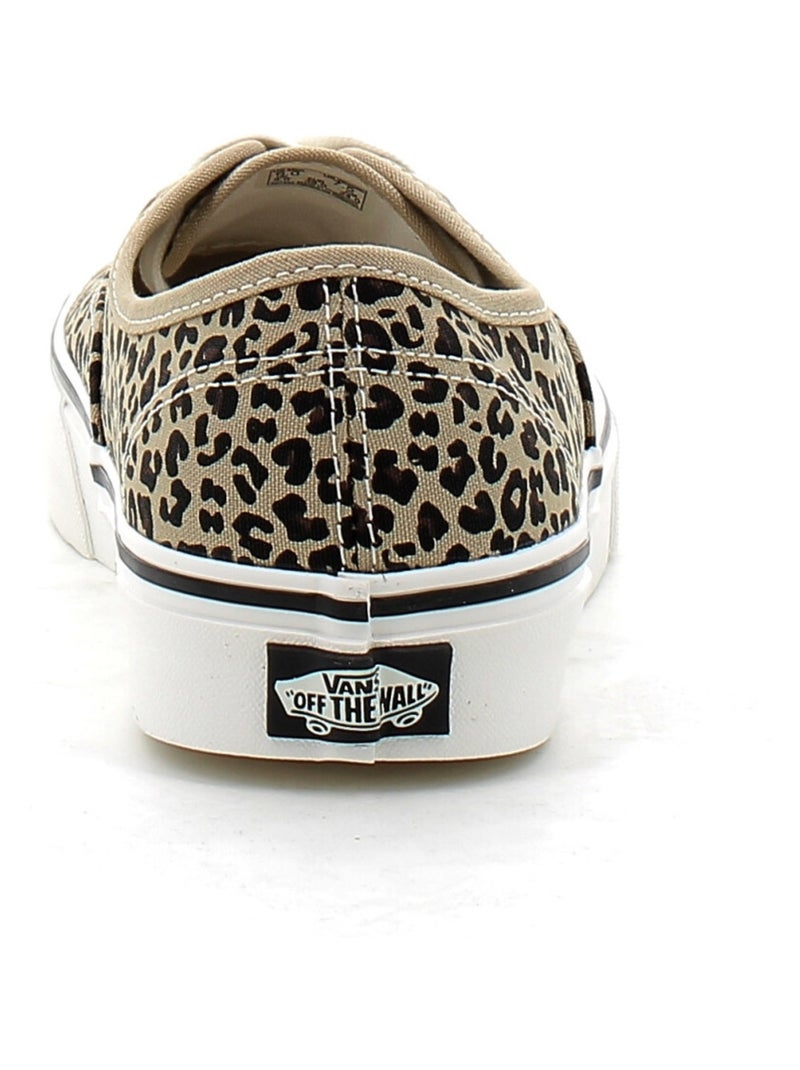 Baskets en Cuir et Suede Vans Noir - Kiabi