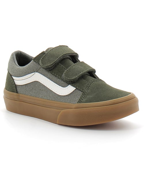 Baskets en Cuir et Suede Vans - Kiabi