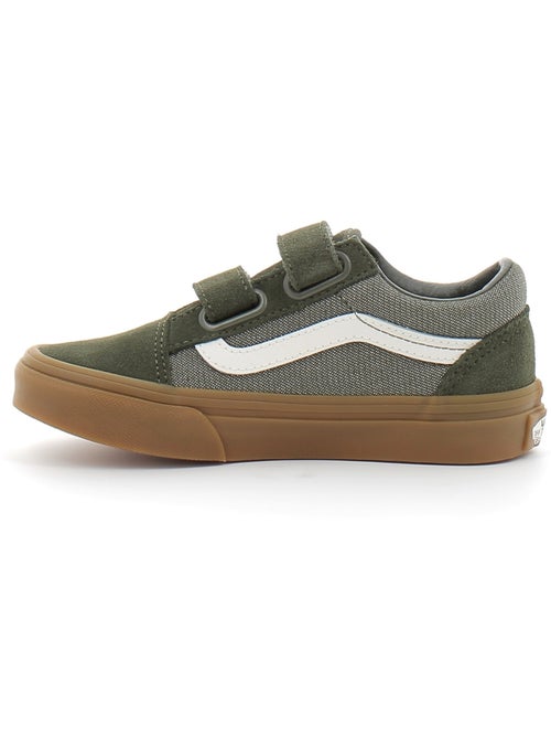 Baskets en Cuir et Suede Vans - Kiabi