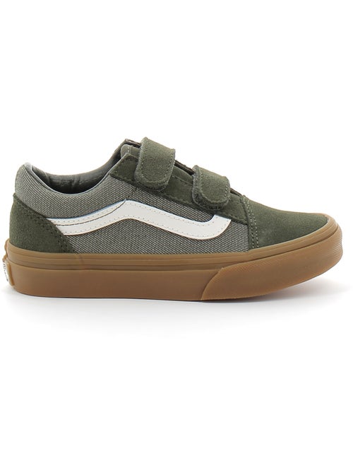 Baskets en Cuir et Suede Vans - Kiabi