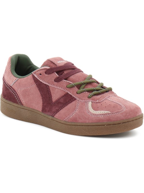 Baskets en cuir et suede victoria. - Kiabi Baskets en cuir et suede victoria. - Kiabi