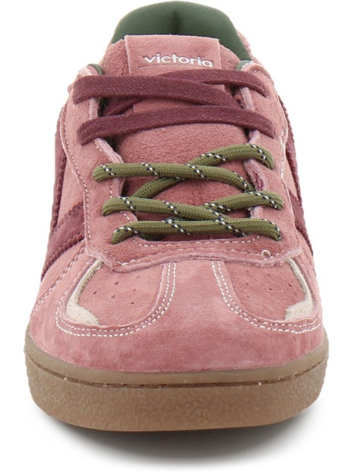 Baskets en cuir et suede victoria. - Kiabi Baskets en cuir et suede victoria. - Kiabi