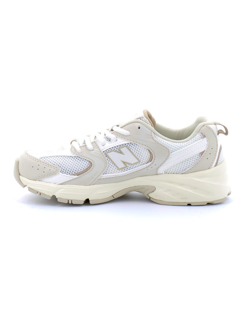Baskets en Cuir et Syntetique new Balance Beige - Kiabi