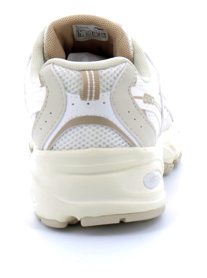 Baskets en Cuir et Syntetique new Balance Beige - Kiabi