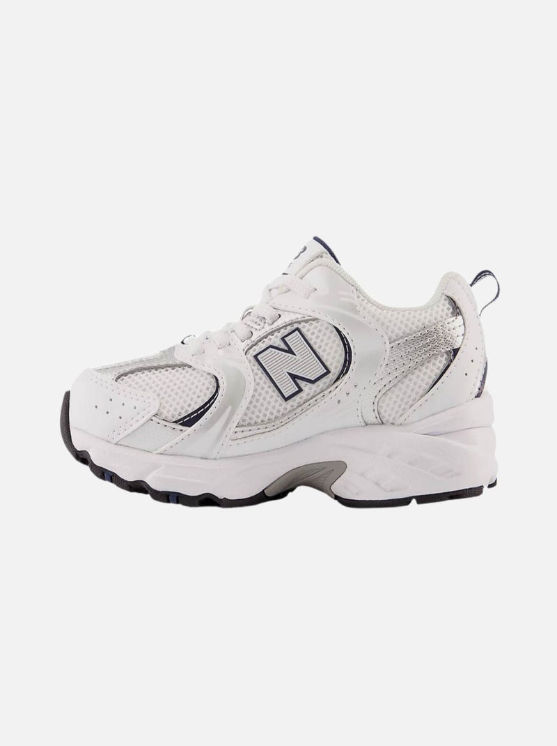 Baskets en Cuir et Syntetique new Balance Blanc - Kiabi