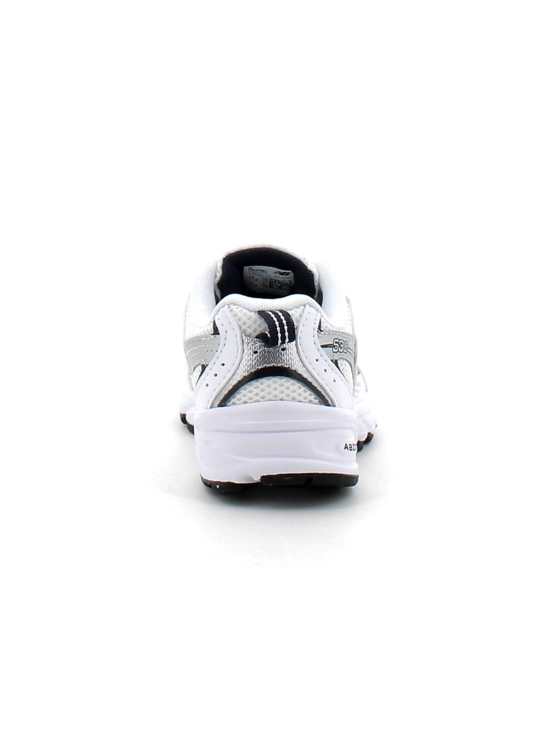 Baskets en Cuir et Syntetique new Balance Blanc - Kiabi