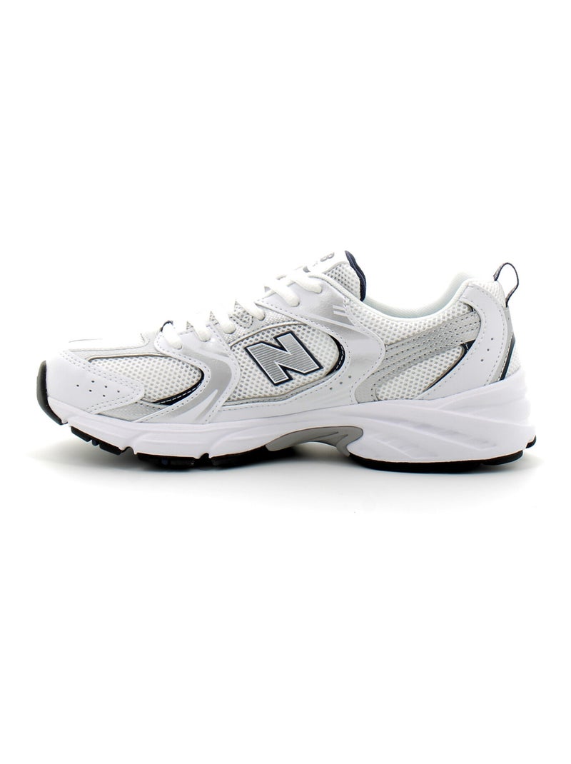 Baskets en Cuir et Syntetique new Balance Blanc - Kiabi