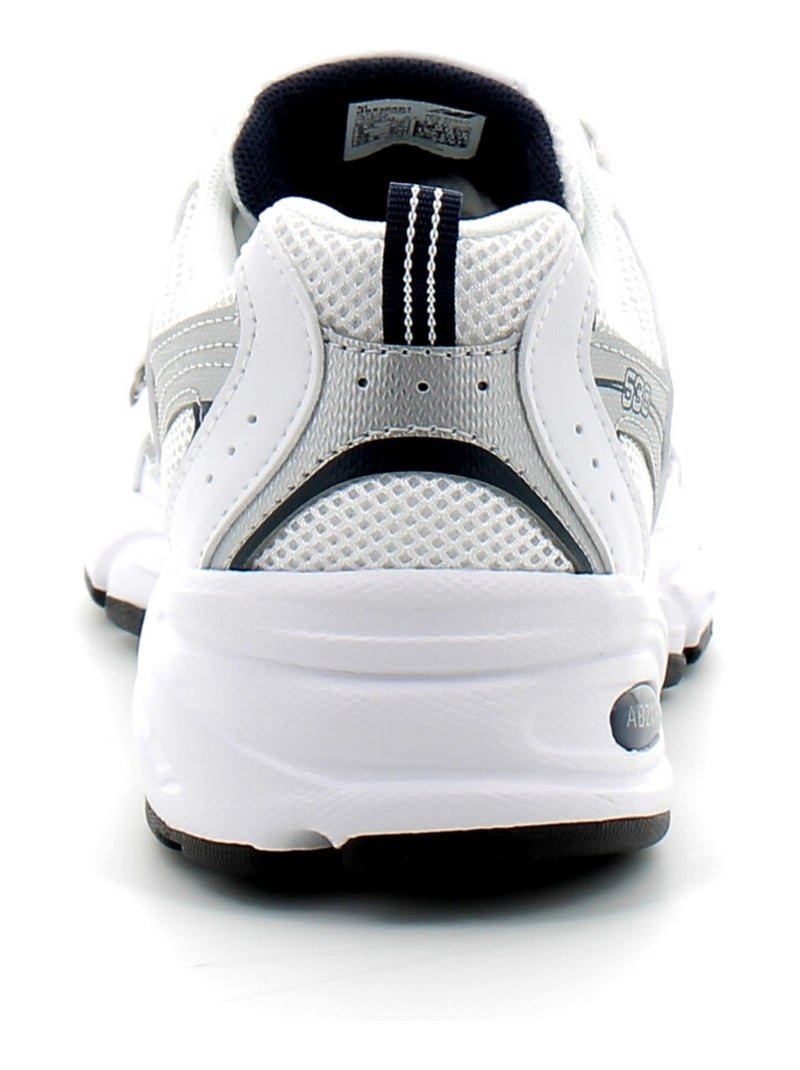 Baskets en Cuir et Syntetique new Balance Blanc - Kiabi