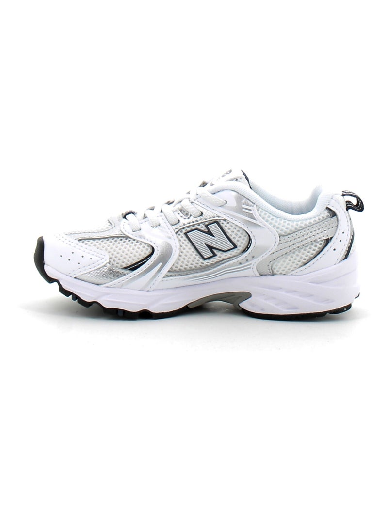 Baskets en Cuir et Syntetique new Balance Blanc - Kiabi