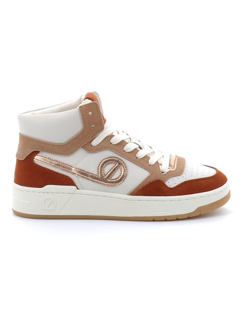 Baskets en Cuir et Syntetique no Name - Kiabi