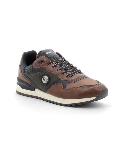 Baskets en Cuir et Syntetique Redskins - Kiabi