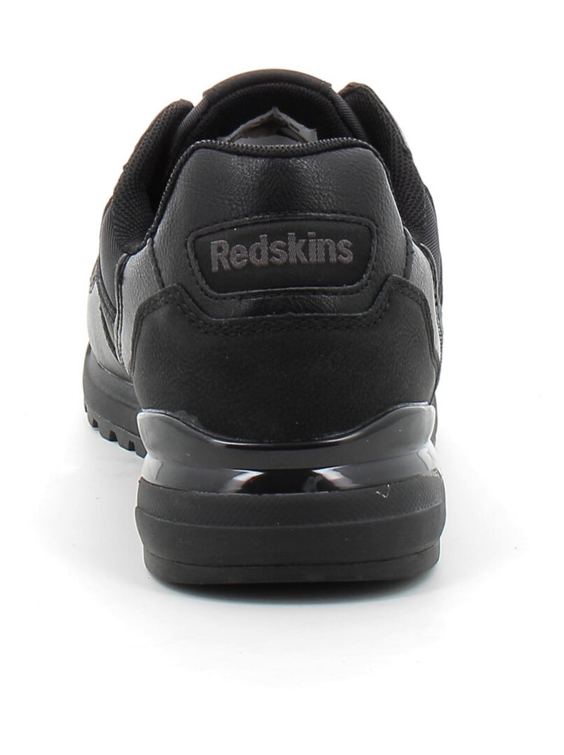 Baskets en Cuir et Syntetique Redskins Noir - Kiabi