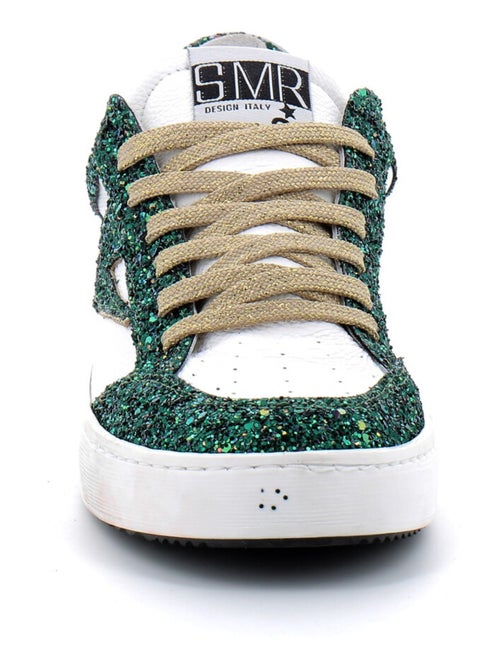 Baskets en Cuir et Syntetique Semerdjian - Kiabi