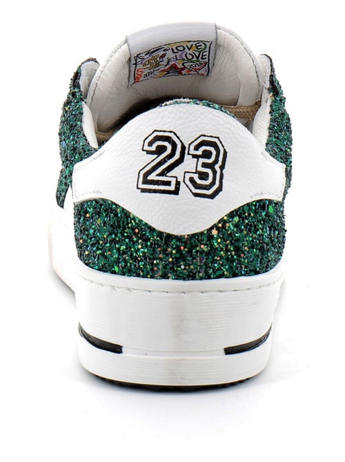 Baskets en Cuir et Syntetique Semerdjian - Kiabi