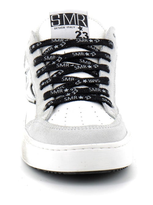 Baskets en Cuir et Syntetique Semerdjian - Kiabi