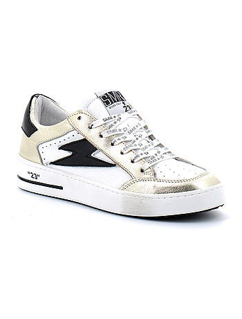 Baskets en Cuir et Syntetique Semerdjian