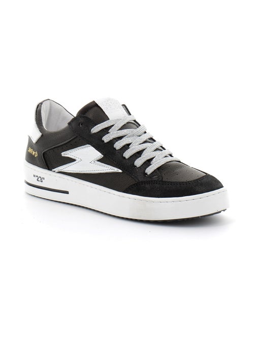 Baskets en Cuir et Syntetique Semerdjian - Kiabi