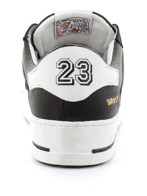 Baskets en Cuir et Syntetique Semerdjian - Kiabi