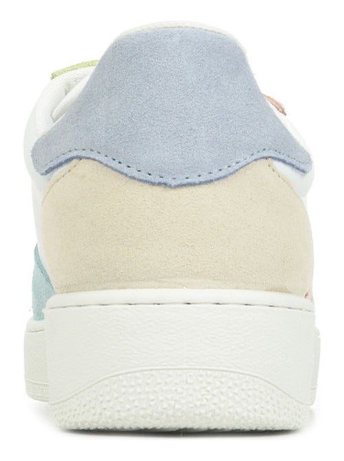 Baskets en Cuir et Syntetique Victoria. - Kiabi