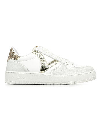 Baskets en Cuir et Syntetique Victoria.