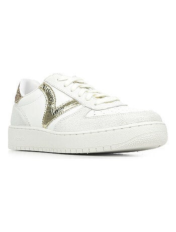 Baskets en Cuir et Syntetique Victoria.