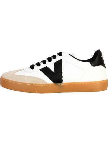 Baskets en Cuir et Syntetique Victoria.