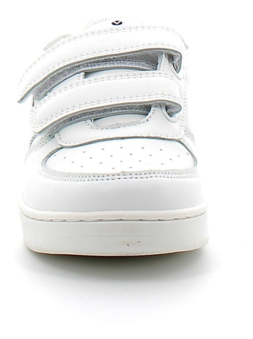 Baskets en Cuir et Syntetique Victoria. - Kiabi