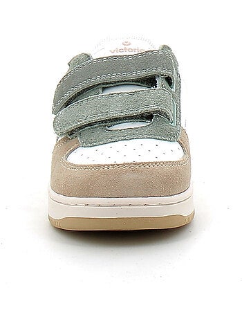 Baskets en Cuir et Syntetique Victoria.