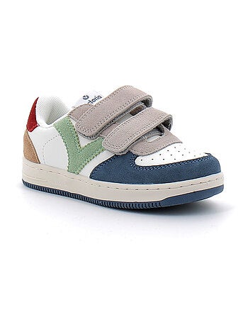 Baskets en Cuir et Syntetique Victoria.