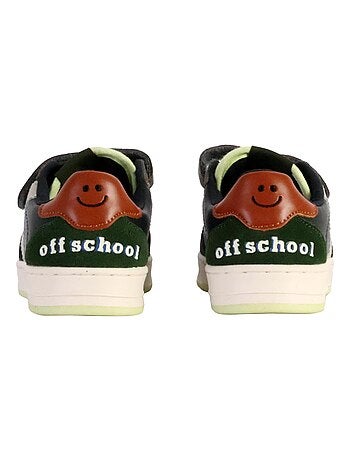 Baskets en Cuir et Syntetique Victoria.