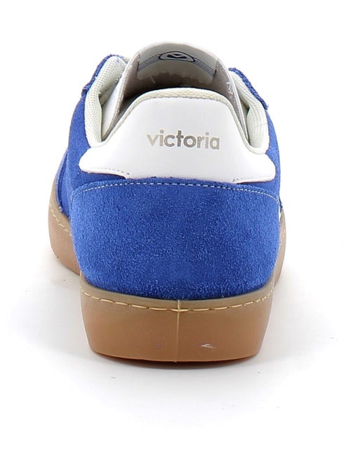Baskets en Cuir et Syntetique Victoria. - Kiabi