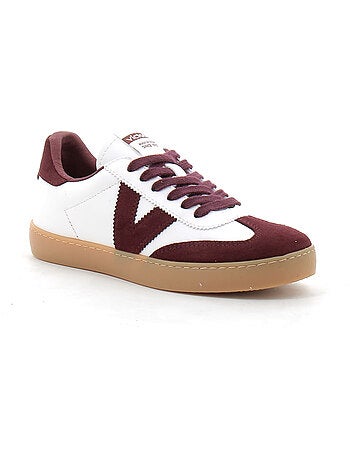 Baskets en Cuir et Syntetique Victoria.