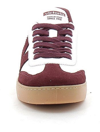 Baskets en Cuir et Syntetique Victoria.