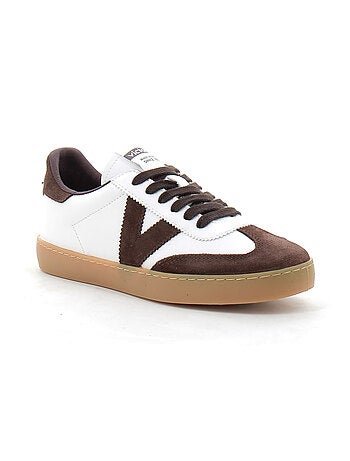 Baskets en Cuir et Syntetique Victoria.