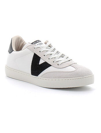 Baskets en Cuir et Syntetique Victoria.
