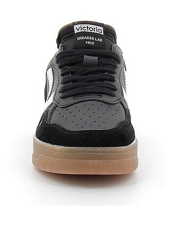 Baskets en Cuir et Syntetique Victoria.