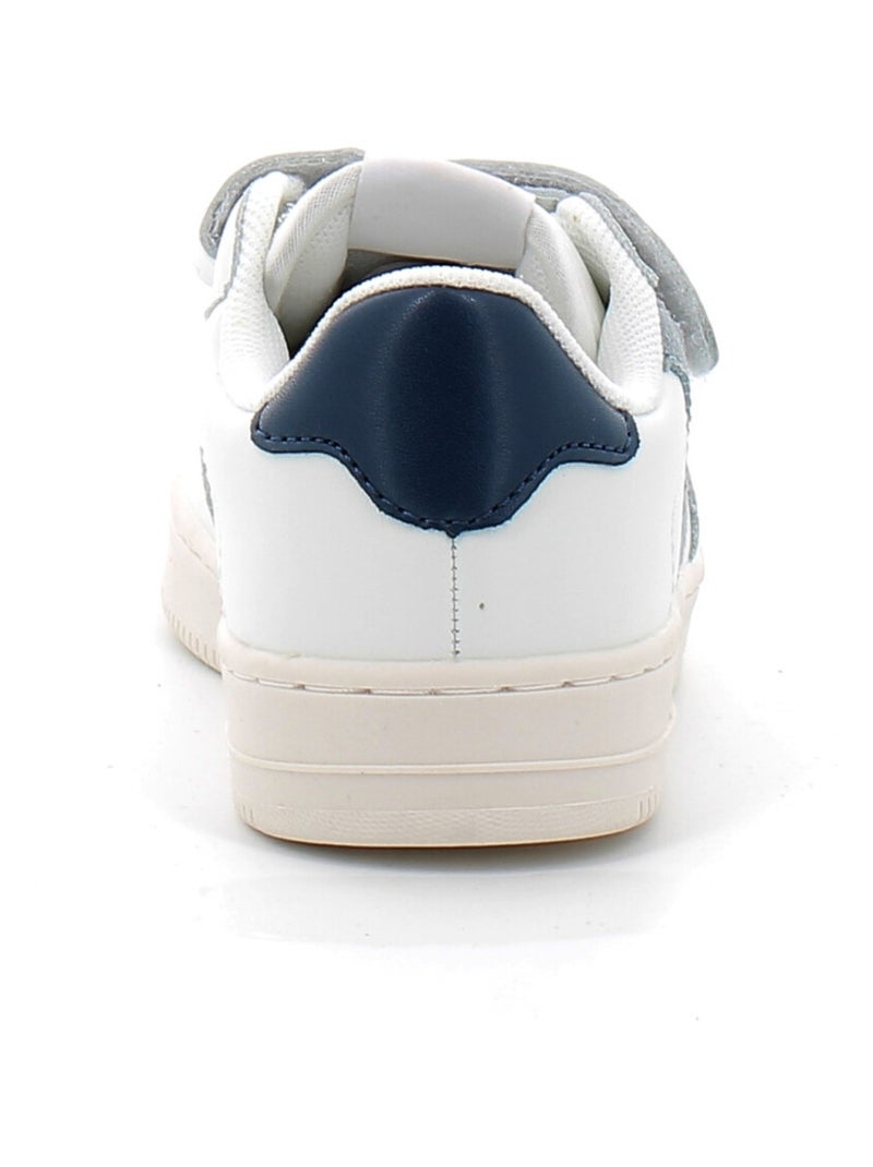 Baskets en Cuir et Syntetique Victoria. Vert - Kiabi