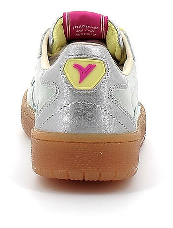 Baskets en Cuir et Syntetique Victoria.