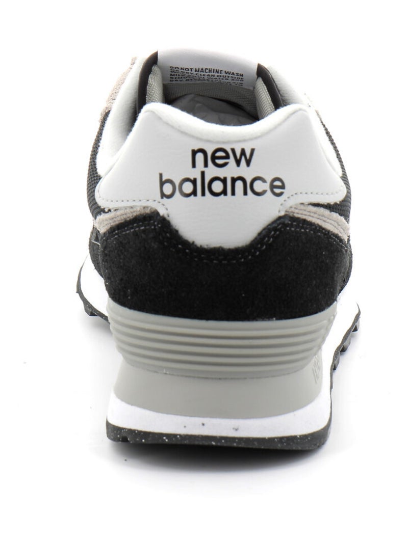 Baskets en Cuir et Textile new Balance Noir - Kiabi