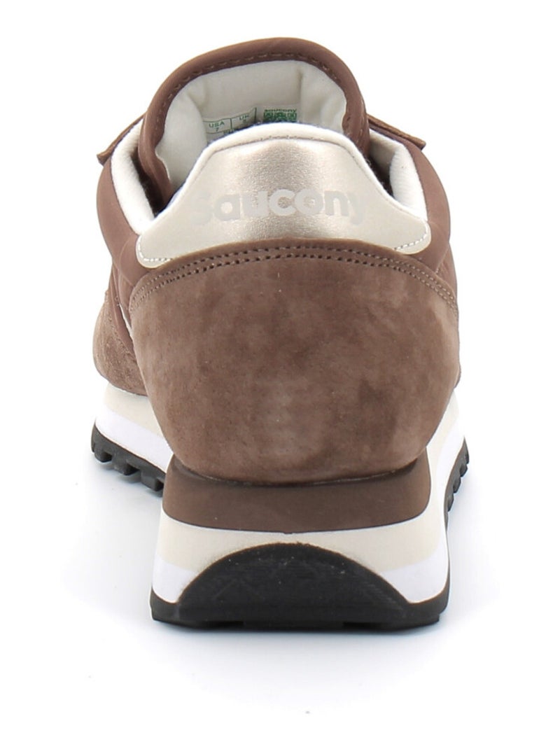 Baskets en Cuir et Textile Saucony Marron - Kiabi