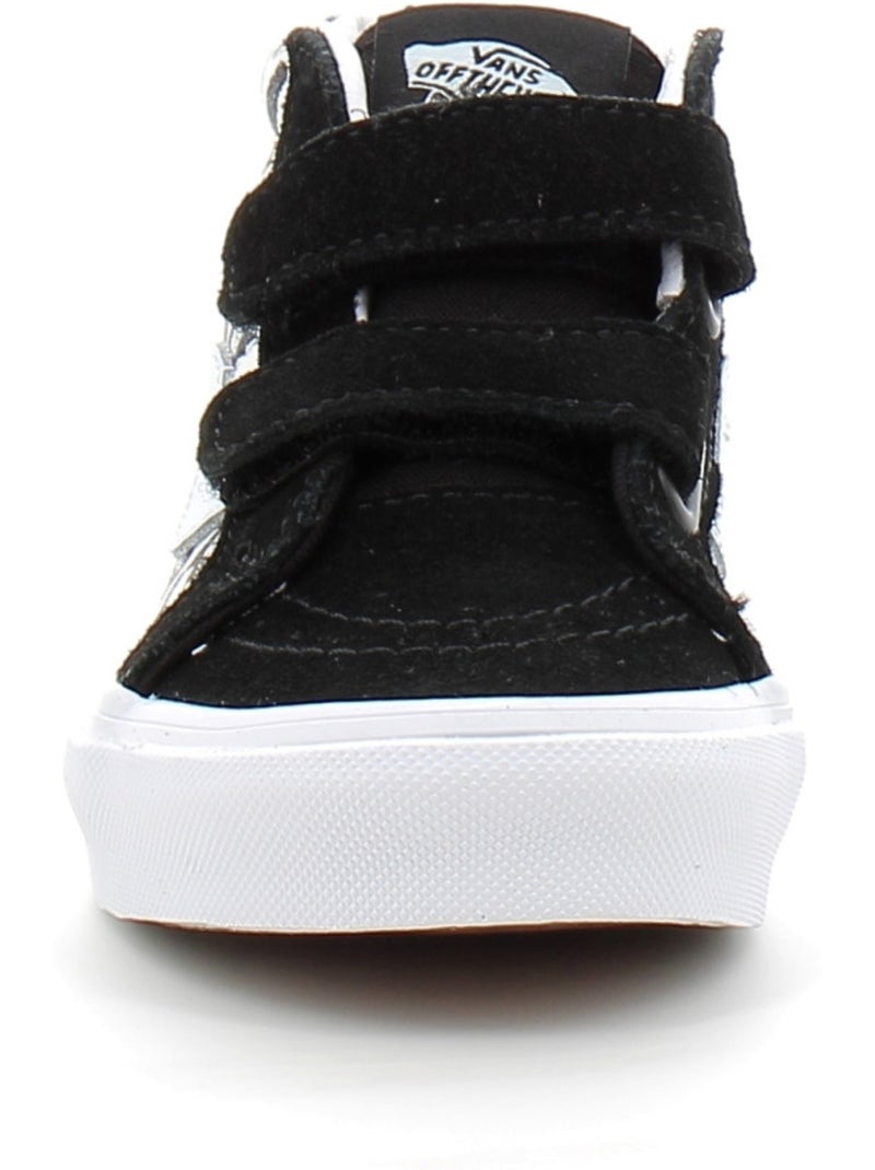 Baskets en Cuir et Textile Vans Blanc - Kiabi