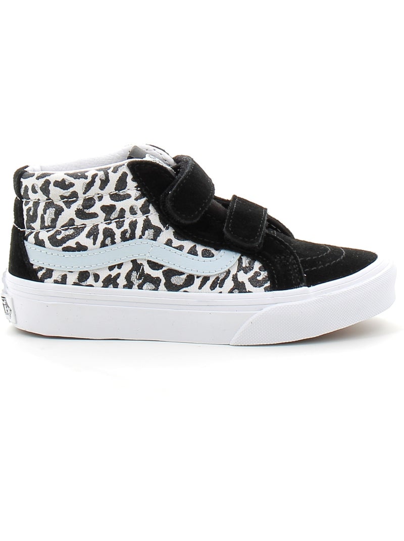 Baskets en Cuir et Textile Vans Blanc - Kiabi