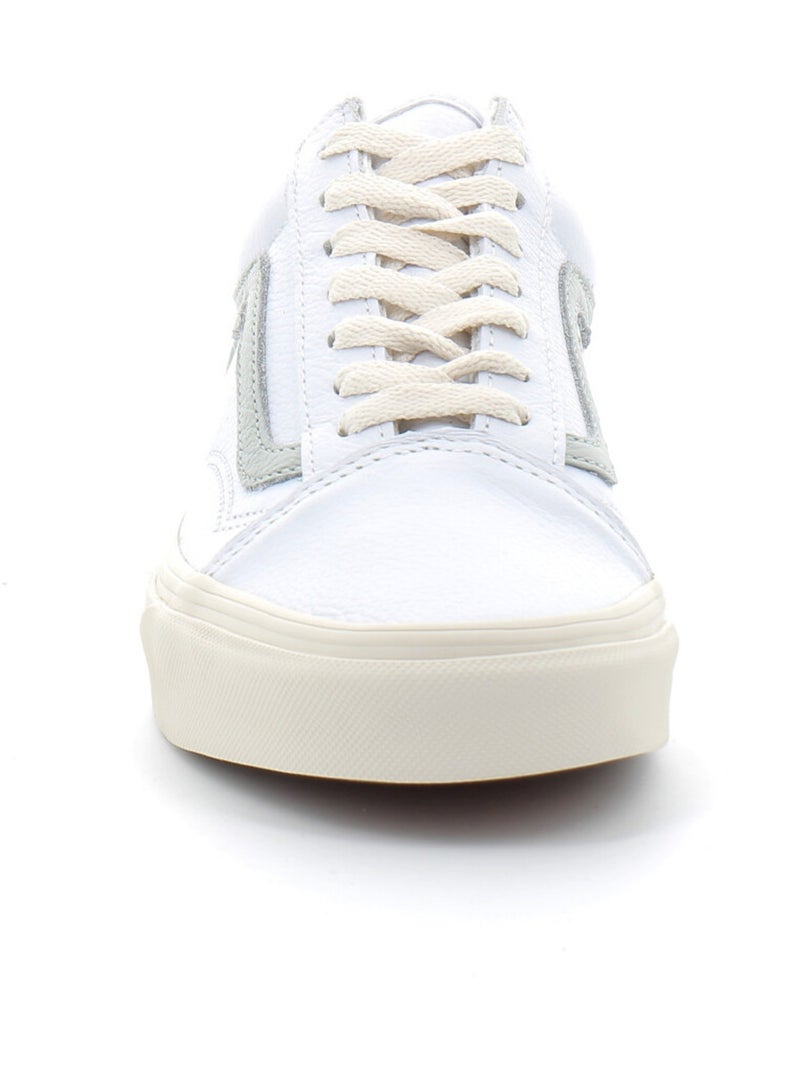 Baskets en Cuir et Textile Vans Gris - Kiabi